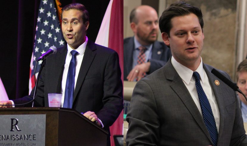 This is a side-by-side graphic of John Wahl and Phillip Ensler