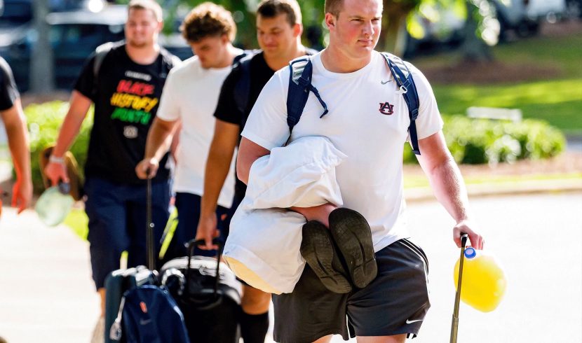 Auburn’s Golesh takes team off campus for pre-season camp
