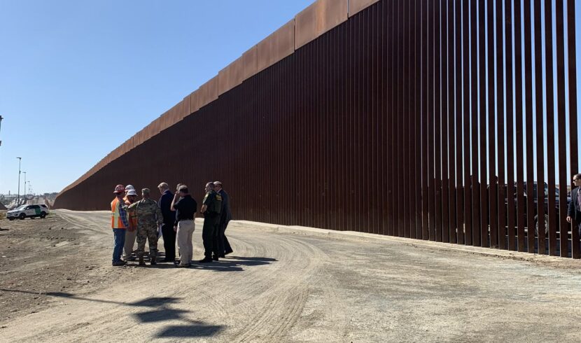 Trump calls new border wall a ‘world-class security system’ - Alabama ...