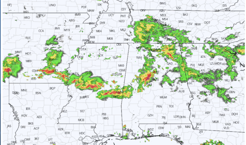 James Spann: Occasional showers, thunderstorms for Alabama through ...