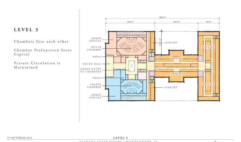 New State House drawings show interior space - Alabama Daily News