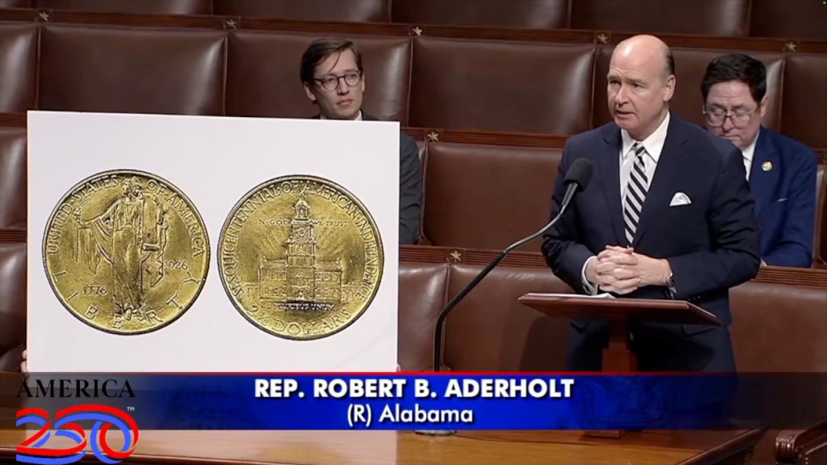 U.S. House passes Aderholt’s bill to create a $2.50 coin for America’s 250th anniversary
