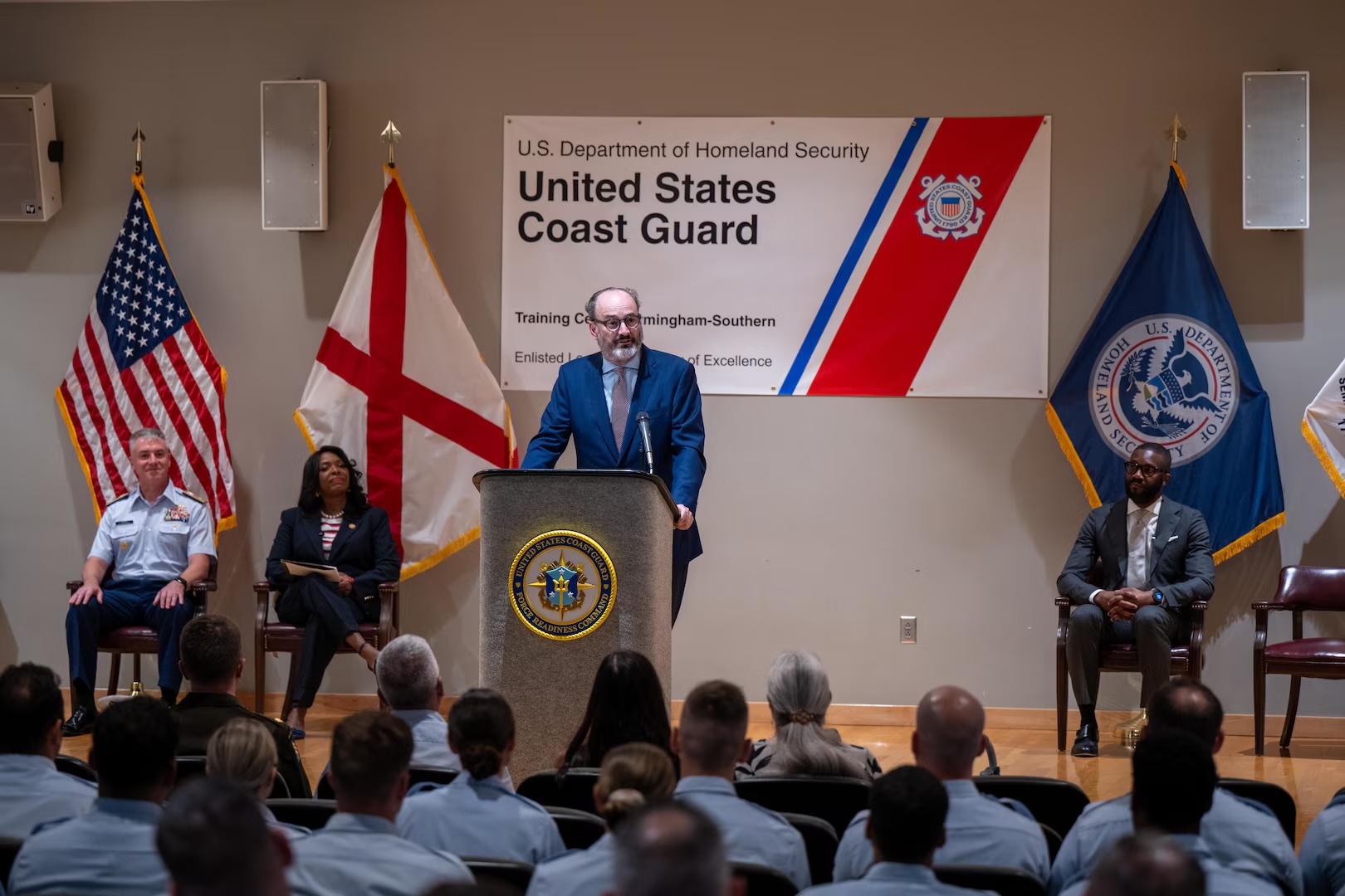 Inaugural Coast Guard class graduates from Birmingham-Southern