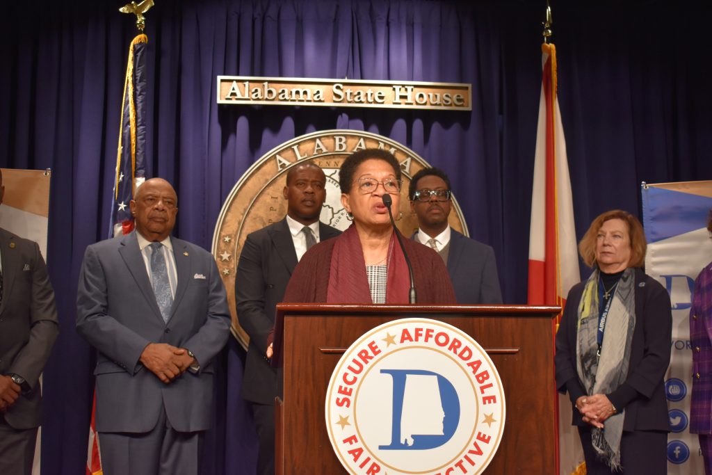 This is a picture of Rep. Adline Clarke, D-Mobile.