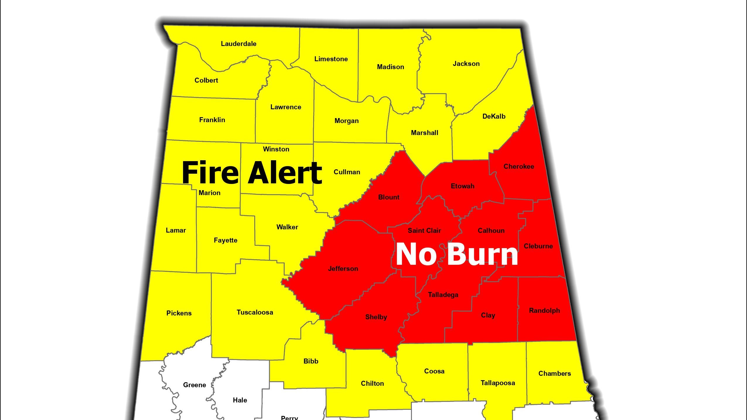 Ivey lifts burn restrictions for 55 counties Alabama Daily News
