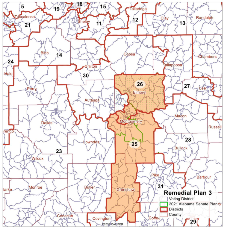 Court rules Alabama can use 2021 State Senate map - Alabama Daily News
